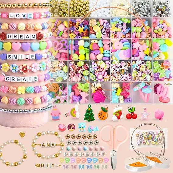 Toy Imagine DIY Bracelet Making Kit for Girls Ages 6–14
