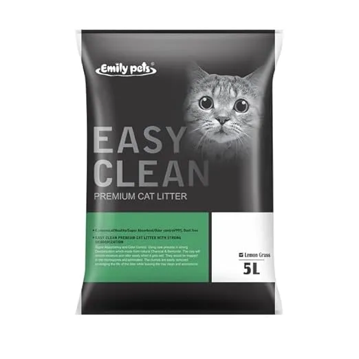 Emily Pets Premium Bentonite Cat Litter (Lemon Grass-5L) Rs.207 @ Amazon