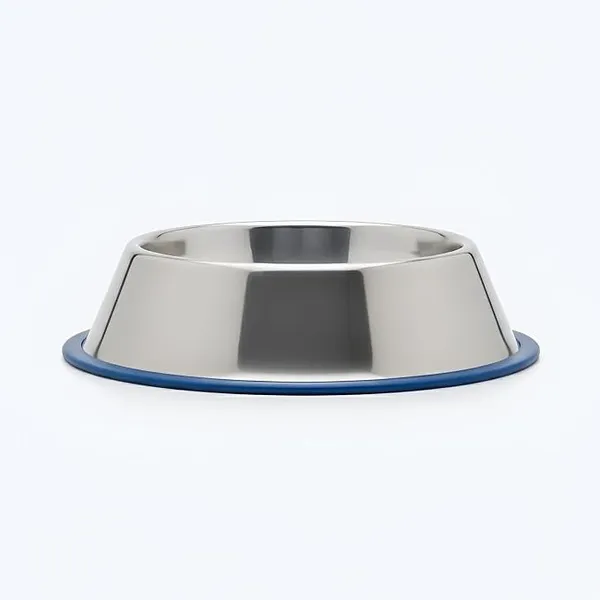 Ezra Comfort Stainless Steel Dog Bowl | Anti-Skid Pet Feeding Bowl for Food & Water | Durable & Easy to Clean Bowl for Dogs & Puppies, 2800 ml