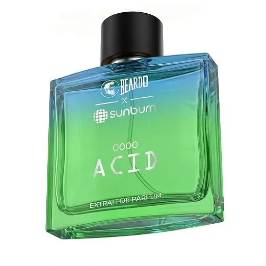 BEARDO ACID X SUNBURN Perfume for Men 100ml | Extrait De Parfum | Citrusy & Aromatic | Long Lasting Fragrance | Premium Gift For Man | Perfume For Man Rs.799 @ Amazon