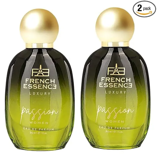 French Essence Luxury Passion women Perfume 30ML | Long-Lasting Luxury Unisex Fragrance | Premium Eau De Parfum for a Captivating Scent | Best Perfume Gift for Her | (Pack of 2)