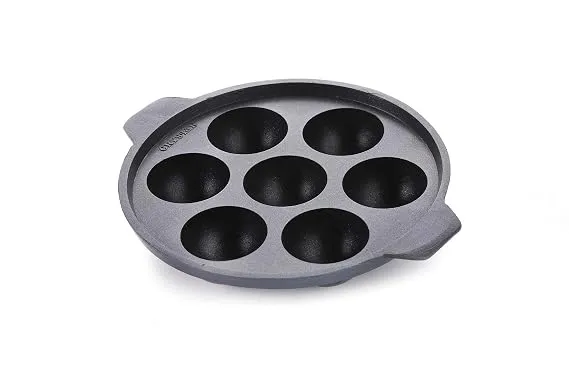 Crystal Eco Series Appam Patra/Paniyarakkal - 7 Cavity