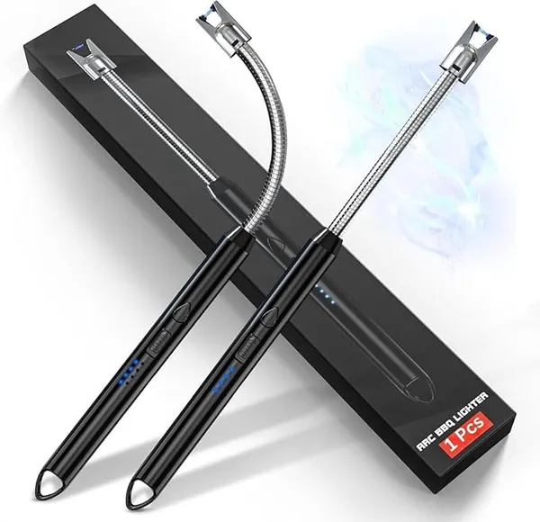 ADD2CART Rechargeable Electric Gas Lighter for Kitchen, Lighter for Gas Stove, Candles, Pooja, C-Type USB, Kitchen Tools, Multi Purpose - 360° Flexible & Windproof, Black Rs.99 @ Amazon