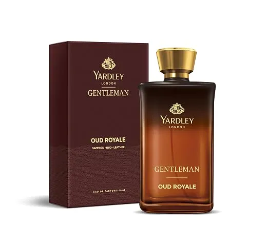 Yardley London Oud Royale | Eau De Parfum | Long Lasting International Perfume for Man | Saffron Oud Leather Fragrance | Upto 15% dosage | 100ml EDP| Ideal Gift for Man Rs.309 @ Amazon