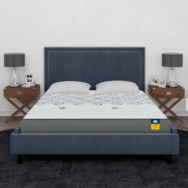 [Coupon + HDFC CC ] Centuary Mattresses Sleepables |10 Years Warranty | 6-Inch Single Size Ortho Pocketed Zero Partner Disturbance Plush Quilted Rolled Packed Pocket Spring Mattress (72x36x6)