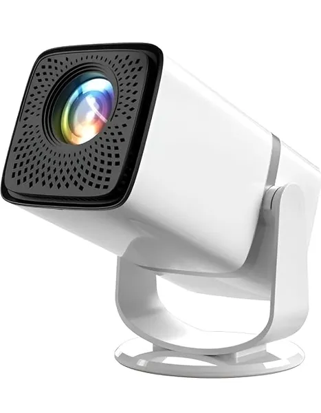 BIGASUO (2YEAR Warranty) Projector 4k Ultra Full HD 1080p Native, Automatic Home Projector for Room | 300 ISO | Rotatable Design | Android Netflix, iOS | HDMI, USB, WiFi-6, BT, Screen Mirroring Rs.3299 @ Amazon