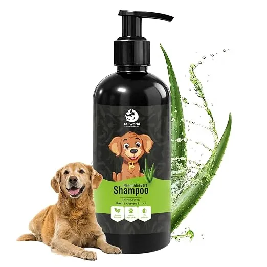 Pet World Neem Aloevera Shampoo for Dogs & Cats (200 ML) Rs.157 @ Amazon