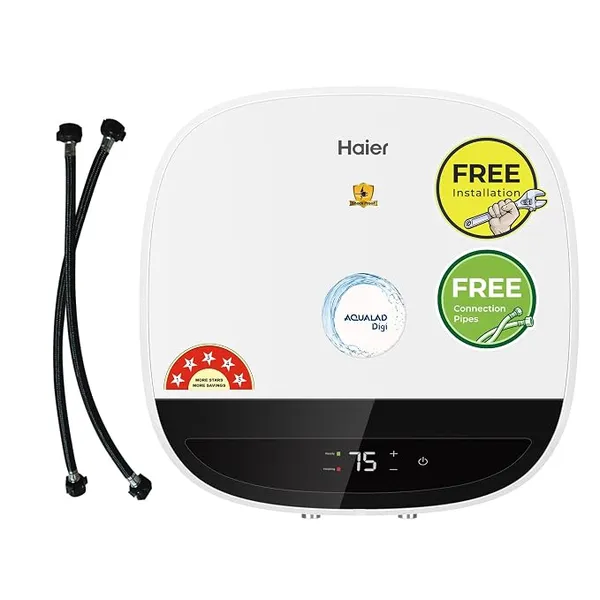 [HDFC CC] Haier Aqualad Digi 15L Storage Water Heater Geyser, 2.2kW, 8 Bar