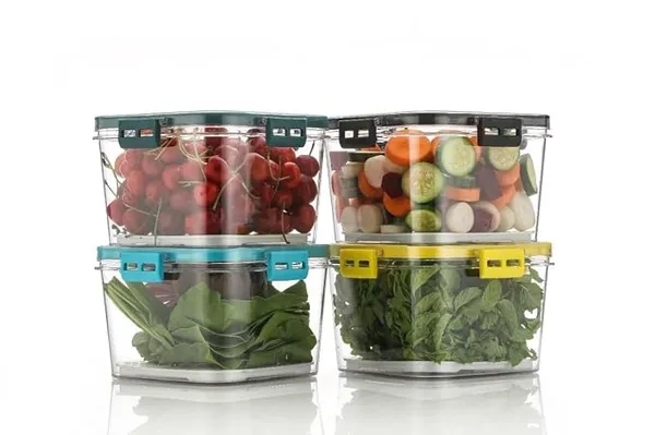 Airtight Kitchen Storage Container Set, BPA Free Plastic Food Storage Boxes, Leak Proof & Stackable, Transparent Containers for Rice, Flour, Grains & Snacks(1400 ml)(Pack of 1) Rs.120 @ Amazon