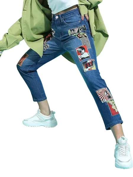 Tokyo Talkies Women's Mom Fit Regular Mid-Rise Jeans Pant Rs.269 @ Amazon
