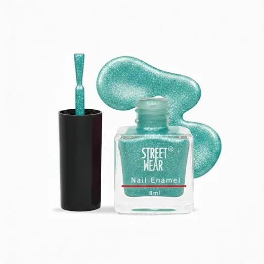 Street Wear Nail Enamel - Apatite Blue 8ml Rs.49 @ Amazon