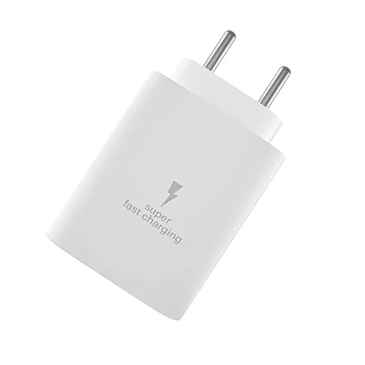 25W USB C Fast Charger Adapter, PD 3.0 Type C Super Fast Charging Wall Charger Compatible with Samsung Galaxy S25, S24, S23, S22, S21 FE, A56, A55, A36, M56, M35, F56, USB C Devices, White Rs.426 @ Amazon