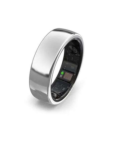 aabo Smart Ring for Men Women |Fitness Tracker Ring| Titanium Design| Sleep Tracker| Easy Connectivity | No App Subscription Required | Water Resistant | Upto 7-Day Battery Life| (Size 8, Silver) Rs.2139 @ Amazon