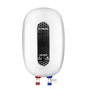 Longway Hotspring Automatic Instant Water Heater with Multiple Safety System & Rust-Proof ABS Body (White, 3 Ltr)