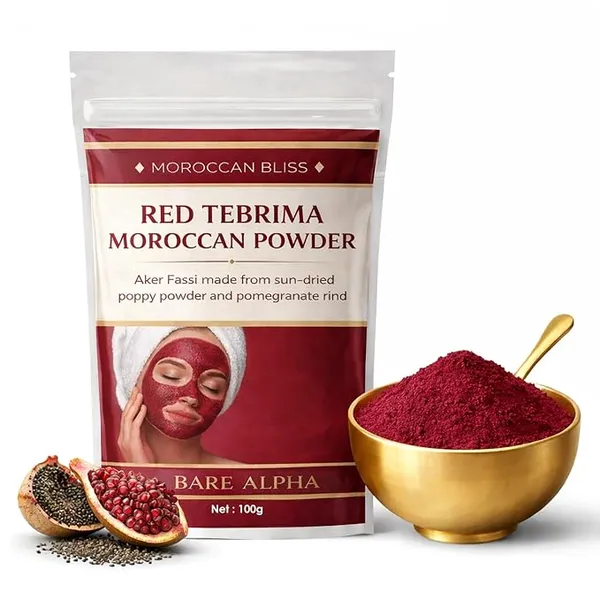 Nila Moroccan Powder Skin Brightening & Tan Removal | 100% Natural Moroccan For Face & Body | Boosts Skin Tone, Stimulates Glow & Reduces De-Tan | For Women & Men (50g Red) Rs.179 @ Amazon
