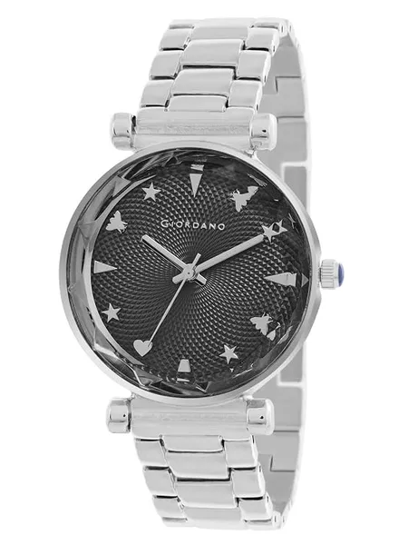 Giordano Analog Wrist Watch for Women Stylish Metal Strap with Water Resistant 3 Hand Mechanism for Girls & Ladies to Compliment Your Look/Ideal Gift for Female - GD-4211