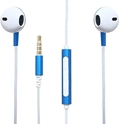 JOYROOM JR-E208 Metal Falt Aluminum Alloy + ABS + TPE Stranded Wire Earphone (Blue) Rs.319 @ Amazon