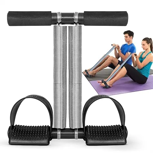 Rylan Double Spring Tummy Trimmer Men and Women for Abs Workout Stomach Exercise Machine for Women and Men Exercise in Gym