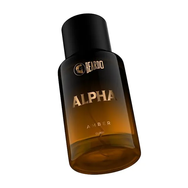 [Apply 5% Coupon] BEARDO Alpha Amber Elixir 30ml | Extrait De Parfum | Woody, Oriental & Ambery Perfume For Men | Long Lasting Perfume | Premium Gift For Man | Gift For Husband | Boyfriend