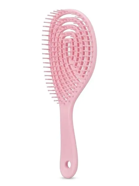 3D Detangling Hair Brush for Women & Men | Tangle-Free Hair Comb for Curly, Wavy & Straight Hair | Wet & Dry Hair Styling Brush with Scalp Massage, Frizz Control & Gentle Detangling | Pack of 1