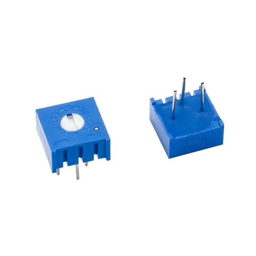 Electronic Spices 500k Ohm (Ω) Single Turn Trimpot Variable Resistor 3386p-1-504lf Pack of 5pcs