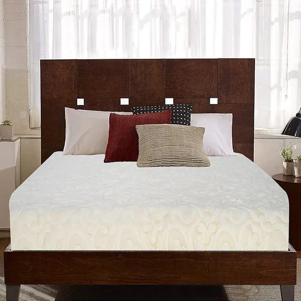 [ICICI CC] USHA SHRIRAM Premio 6" 5-Zone Pure Latex at Factory Rate Queen Size Mattress 72X60X6