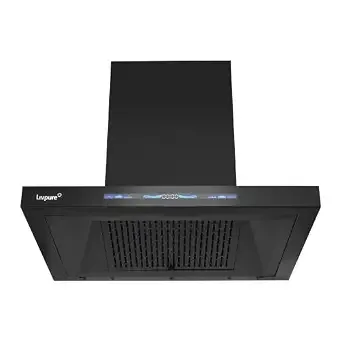 [Apay ICICI CC] Livpure Ikon Filterless Kitchen Chimney, 60 cm, |1700 m³/hr Suction with BLDC Motor | 3D Suction | 9 Speed + Turbo Mode | Gesture Control, Thermal Auto Clean, Digital Display | Black