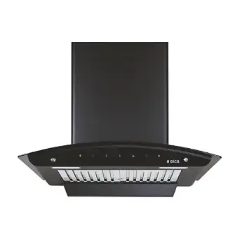[Apay ICICI CC] Elica Plug N Play 60cm 1350 m3/hr Ductless Autoclean Kitchen Chimney | Baffle + Air Recycle Filter | 10 Year Motor + 2 Yr Filter Warranty | Touch + Motion Sensor | BF 600 SLIM HAC MS NERO PLUG N PLAY