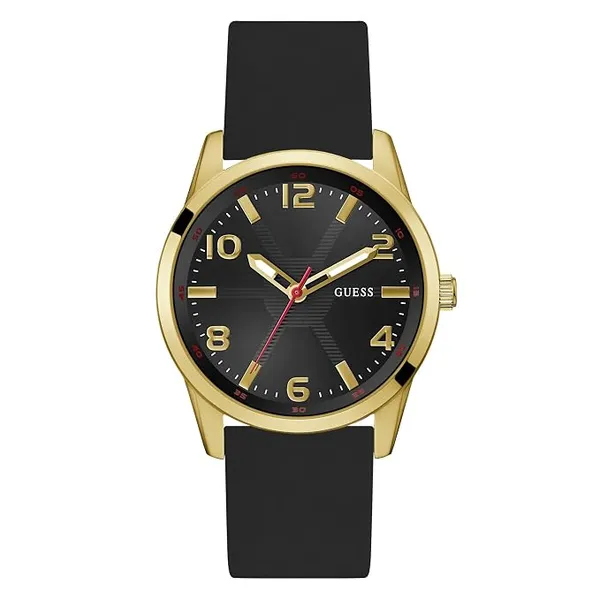[Coupon + Apay ICICI NC EMI ] Guess Monte Round 42mm Black Dial Analog Men Watch - GW0805G2