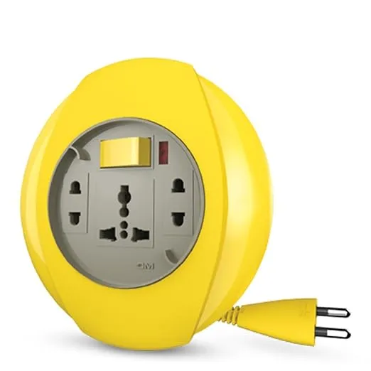 GM 3014 Plastic 2 Pin Flex Box Orion with Indicator and International Socket
