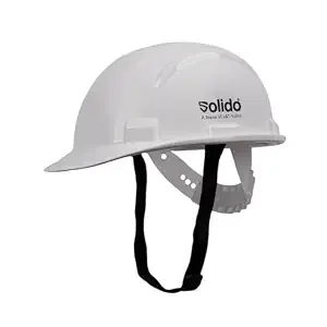 Solido HDPE Modular Safety Helmet, White, Core HA01N