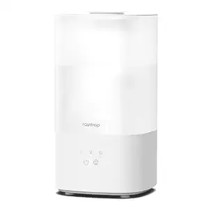 raydrop Humidifiers for Home, 2.5L Cool Mist Ultrasonic Humidifiers for Large Room & Bedroom, Top Fill Air Humidifier for Baby Nursery & Plants, Color Lights, Auto Shut-Off