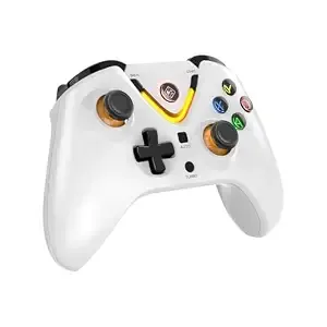 Cosmic Byte Ares Tri-Mode Wireless, Bluetooth, Wired Controller for PC – 2.4GHz, Bluetooth, USB-C Wired, Hall Effect Joysticks & Triggers, Turbo, Auto Turbo,Dual Vibration, Upgraded 1000Hz Polling, Software Support (White)