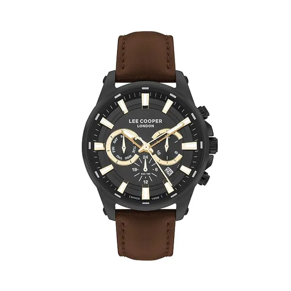 [ICICI CC] Lee Cooper Multifunction Black Round Dial Men's Watch - LC07525.154