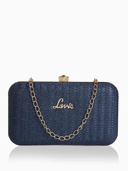 [Apply 15% Coupon] Lavie Women's Sparkle Framed Clutch | Ladies Purse Handbag