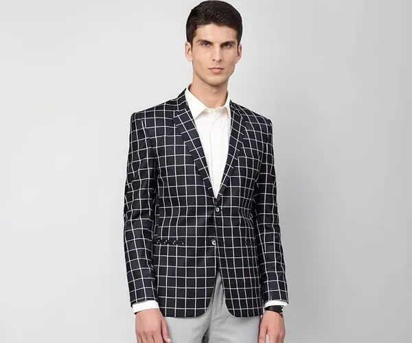 MANQ Men's Non-Woven Blazer Cover, Garment Storage Bag with Full-Length Zipper, Protective Suit Cover for Blazers, Coats & Formal Wear