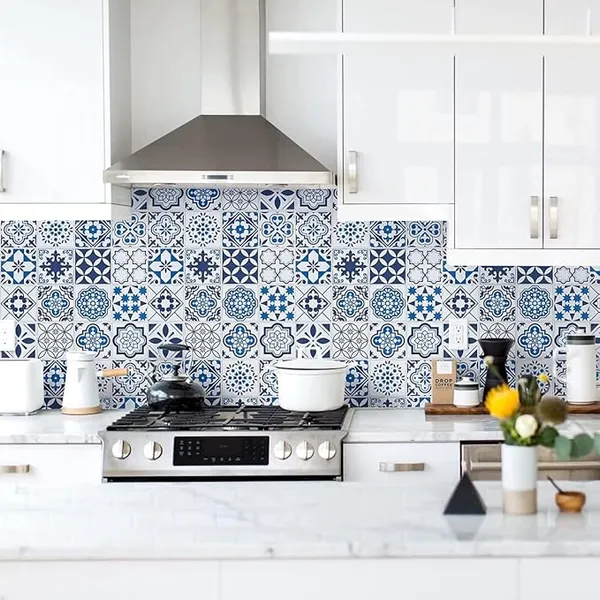 KASHIVAL (303 White Blue 60 * 200cm