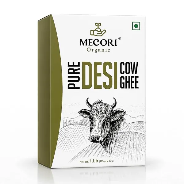 Mecori Organic Desi Cow Ghee 1 Litre