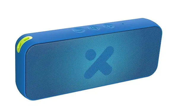 Xoundbar W IPX7 Waterproof Portable Wireless Bluetooth Stereo Speaker with Dual Drivers, Built-in Mic and TWS Function (Blue)