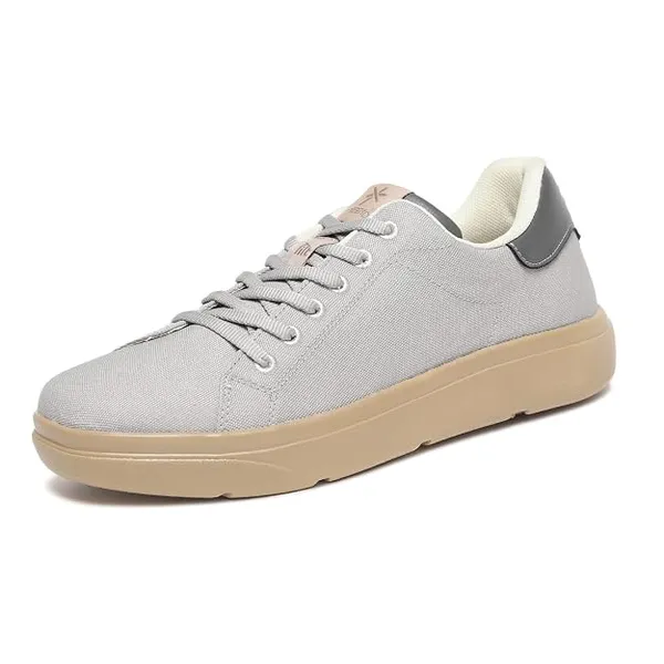 Plaeto Classic Sneakers | Tilt Lacing | Relaxed Toe Room | Versatile Casual, Stylish Shoes | Lightweight, Breathable, Flexible & Cushioned Everyday Footwear for Man