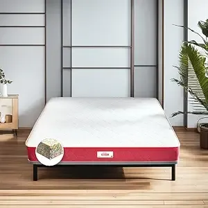 [ICICI CC] Coirfit Bone Zone with REBOTECH Tech. 3 Inch Single Bonded Foam Mattress (72 X 30) Inches Breathable Knitted Fabric | Extra Firm Bed Mattress | Spine Protective & Back Care Support | 3-Year Warranty