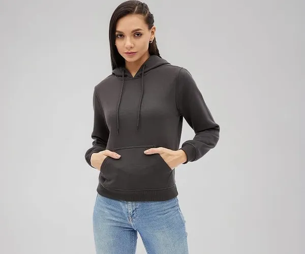 Harpa Women's Fleece Hooded Neck Sweatshirt