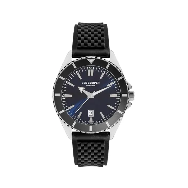 [ICICI / AXIS CC EMI] Lee Cooper Analog Blue Round Dial Men's Watch - LC07361.391