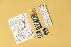 Tota Body Pen | Non Toxic Face & Body Paint | Tattoo Crayon | 8 Colours