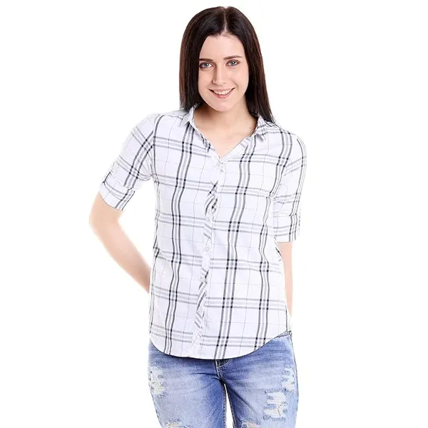 PINACOLADA Women's Cotton Regular Fit Shirt