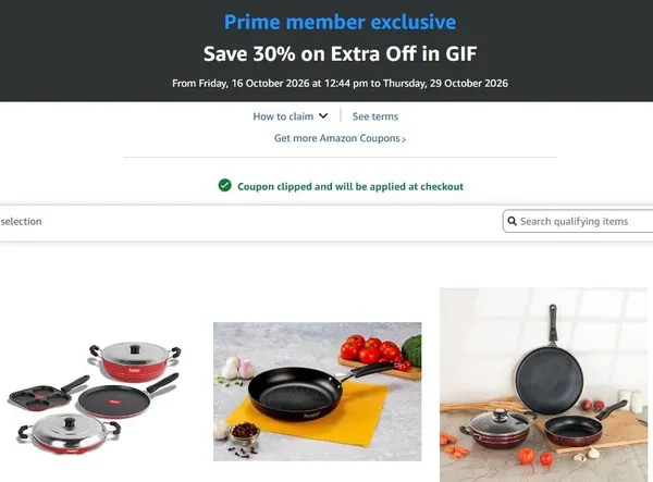 Save 30% on Sumeet Kitchen Products upto 58% off starting From Rs.381 @ amazon
