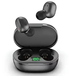 Buds Mini TWS Earbuds with ENC Bluetooth 5.3 Wireless Headphones, 25Hrs Playtime, Deep Bass, Low Latency, Stereo Calls, Snug-fit, Smooth Touch Control & Fast Charging