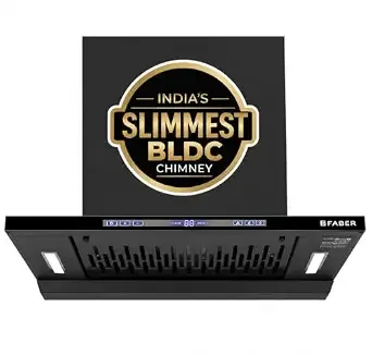 [Coupon + ICICI/AXIS Card Offer ] Faber SLIMX 60cm 1500m³/hr BLDC Autoclean Filterless T-Shape Chimney||Built In Oil Collector|Touch & Gesture Control|12Yr Motor,2Yr Comprehensive Warranty by Faber |HOOD SLIMX HC SC FL BK BLDC IN 60-T