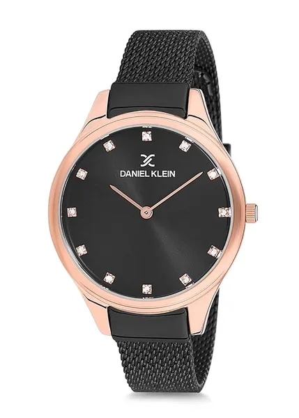 Daniel Klein Analog Black Dial Women's Watch - DK12204-5
