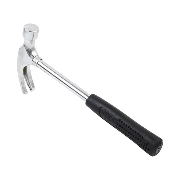 Claw Hammer with Indestructible Steel Handle, High-Strength Forged Steel Hammer for Construction, Carpentry, DIY & Heavy Duty Use